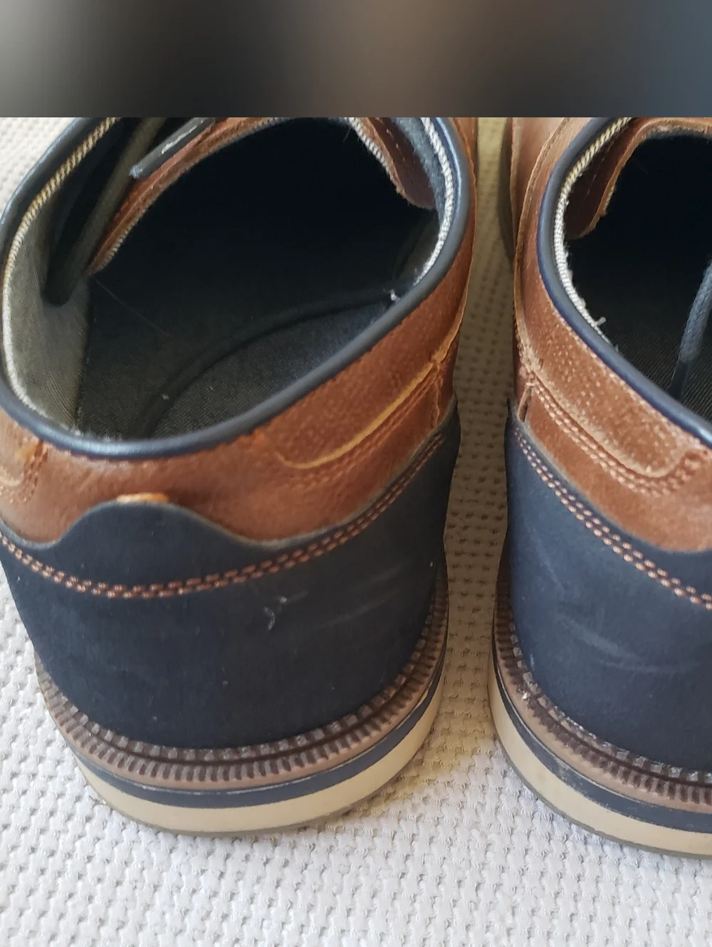 Sonoma Brown Leather Lace-Up‎ Oxford Shoes Size 11.5 Mens